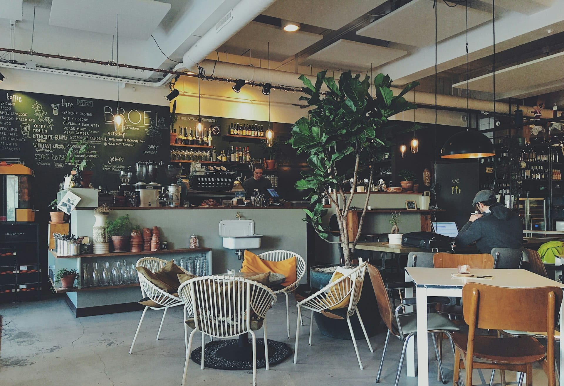 Inside The Yeti Cafe in downtown Kitchener